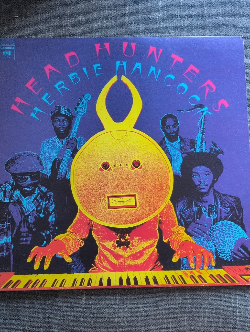 Vintage 1973 Herbie Hancock Head Hunters Vinyl Album